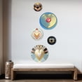 thumbnail image 3 of Designart "Shining Contemporary White Heart I" Romantic Abstract Metal Wall Art Set of 5 Piece, 3 of 5