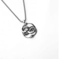 thumbnail image 5 of European and American Fashion Vintage Necklace Domineering Hollow Snake Men s Pendant Titanium Steel Fashionmonger Personalized Stainless Steel Pendan, 5 of 5