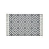 My Texas House Grey Geometric Layering Rug, 36" x 50"