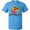 Pacific Blue, variant on Inktastic Harlequin Macaw Parrot T-Shirt