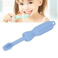 thumbnail image 4 of Baby Silicone Molar Toothbrush, 2 In 1  Baby Molar Toothbrush Attractive  For Babies Blue, 4 of 8