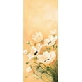 thumbnail image 2 of Jasper 13x24 White Modern Wood Framed Museum Art Print Titled - White poppies 1-3, 2 of 4