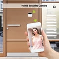 thumbnail image 4 of UAEBM Smart WiFi Doorbell with 140° View, HD Night Vision, & Two-Way Audio: Portable Visual Intercom for Home Security, Rechargeable, Compatible with 2.4G Networks White, 4 of 9