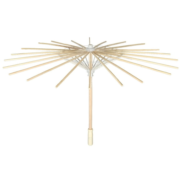 Cadre de Parapluie en Papier d'Huile DIY Support pour Accessoires Photo de Mariage Parasol Décoratif Petit Parapluie en Papier pour Enfants et Adultes