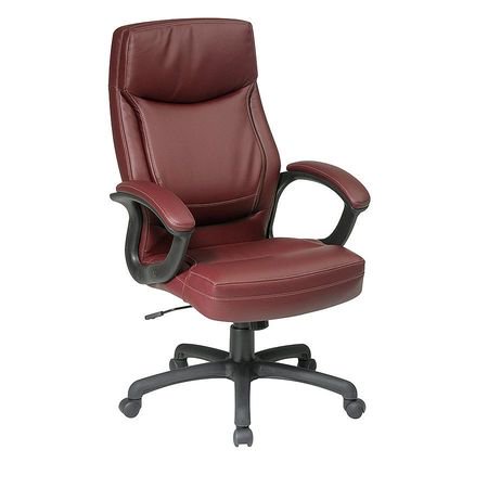 

Exec Chair Leather Burgndy 19-21 Seat Ht
