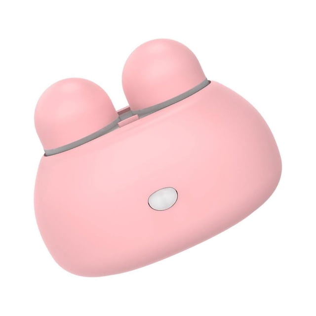 Xingzhi Cute Ultrasonic Contact Lens Cleaner Container Lens Washer AAA Battery Pink