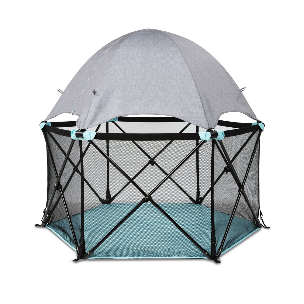 Summer Infant Pop N Play Deluxe Ultimate Playard with Full Canopy