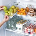 thumbnail image 2 of 1Pc Refrigerator Storage Box Food-Grade Fresh-Keeping Box Household Vegetable, Fruit and Egg Special Drawer Kitchen Organization, 2 of 8