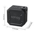 thumbnail image 2 of Altavoz Bluetooth impermeable al aire libre Sonido estéreo Altavoz inalámbrico recargable Tarjeta SD / TF Soporte AUX-in seitruly EL5447-01B, 2 of 2