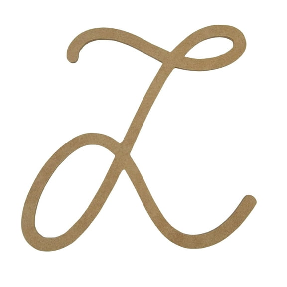 Wooden Letter Unfinished, Ariana Font, Craft Cutout