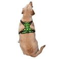 thumbnail image 2 of Vsdgher Tennis Balls Pattern Dog Harness,No Pull Pet Harness with Soft Padded Handle,Adjustable Reflective Vest with 2 Buckles,4 Slide Buckles,S-XL X-Large, 2 of 4