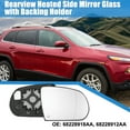 thumbnail image 2 of Unique Bargains 1 Pcs Right Rearview Heated Side Mirror Glass for Jeep Cherokee 2014-2019  68228918AA with Backing Holder, 2 of 7