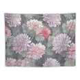 thumbnail image 5 of Orinice Flowers Pattern Tapestry Wall Hanging Unique Style Graphic Tapestries Home Wall Decor Art for Living Room Bedroom Apartment Farmhouse Dorm 60x50inch, 5 of 6
