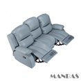 thumbnail image 3 of Linlamlim Manual / Electric Recliner Sofa Genuine Leather Couch for Livingroom Theater Seat Cinema Recliner Multifunctional Sofa My Lux Decor Round, 3 of 12