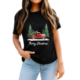 thumbnail image 2 of Merry Christmas Red Truck Family Matching Christmas Pajama T-Shirt for Adults Men and Women, 2 of 4