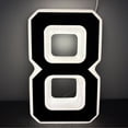 thumbnail image 3 of Solar Light Address Sign Yard Stake House Number Led Waterproof Large Personalized Illuminated, Light House Solar Lights Outdoor Garden, 3 of 3