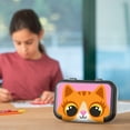 thumbnail image 3 of ZIPIT: Recycled Plastic Pencil Box - Kitty - Large Capacity Case, Animal Character Stationery Organizer, School Supplies-Toy Holder, Snap Close, Kids, 3 of 10