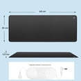 thumbnail image 4 of Almohadilla de conexión a tierra 68×25 cm – Kit para escritorio, pies o mouse, con cable de 4.5 m, uso en interiores, 4 of 5