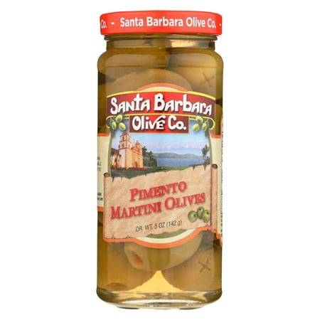 Santa Barbara Olives - Martini Style - Pack of 6 - 5