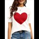thumbnail image 1 of Suéter de Corta Abullonada para Mujer, Informal, de Verano, con Cuello Redondo, Blusa de Punto Acanalado. S, 1 of 5
