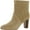 Cookie Leather, variant on Franco Sarto Womens Pia Suede Zipper Ankle Boots