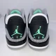 thumbnail image 3 of A i r-Jor-dan 3 'Green Glow' Black Cement Sneakers, Size 11.5 BNIB CT8532-031, 3 of 6