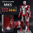 thumbnail image 3 of ZD Toys-figuras de acción de superhéroes de Marvel, modelo de figuras móviles de Iron Man Mark MK 4, ideal para regalo de niños, 3 of 5