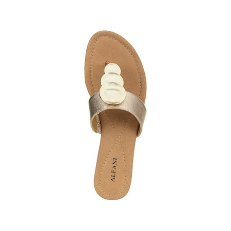 Alfani - Alfani Womens Fleurr Open Toe Casual Slide Sandals - Walmart.com