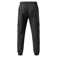 thumbnail image 3 of LEEy-World Cargo Pants for Men Men's Lightweight Track Pants Cargo Running SweatPants Gym Training Workout Pants Casual Pants Grey,XXL, 3 of 5