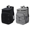 thumbnail image 6 of Large Insulated Thermal Cooler Bag Waterproof Cooler Backpack for Camping Picnic Grey, 6 of 7