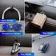 thumbnail image 4 of RV 30 ganchos para salpicadero de coche, gancho de memoria multifuncional, gancho de pared, soporte para llaves, administrador de cable USB, enrollador de cable para auriculares (negro), 4 of 5