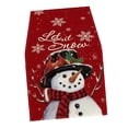 thumbnail image 1 of Camino de mesa navideño Let It Snow Decoración de mesa navideña Decoración navideña rojo, 1 of 9