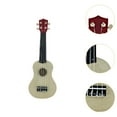 thumbnail image 6 of Almencla Kids Toys Ukulele Guitar Kids Ukulele Guitar Toy for Preschool Boys Beginner clear, 6 of 8