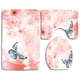 thumbnail image 1 of Juego de alfombras de baño ABPHQTO Mariposa en Burbuja de Corazón 3 piezas, 1 of 2