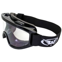 Goggles Adult Motocross ATV Dirt Bike Mx Motorcycle With Clear 2mm Thick PC Lens These also Fit Over Glasses OTG