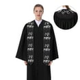 thumbnail image 4 of Haiem I love Math Pattern Graduation Stole 2024 | Premium Satin Sash for Graduation Ceremony, 4 of 7