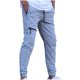 thumbnail image 2 of Pantalones largos para hombre, casuales, a la moda, con cremallera y bolsillos, pantalones cargo con cordón elástico en la cintura, pantalones largos de rayón para hombre., 2 of 3