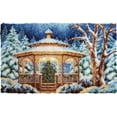thumbnail image 2 of Christmas Gazebo | Rug Making Latch Hooking Kit, 2 of 9