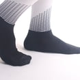 thumbnail image 3 of 2 calcetines antideslizantes para bicicleta, calcetines deportivos para ciclismo de calle (blanco) (L), 3 of 4
