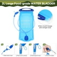 thumbnail image 5 of Maelstrom Running Hydration Vest, Hiking Backpack with 2L Water Bladder for Cycling Rave for Men Women, 5 of 7