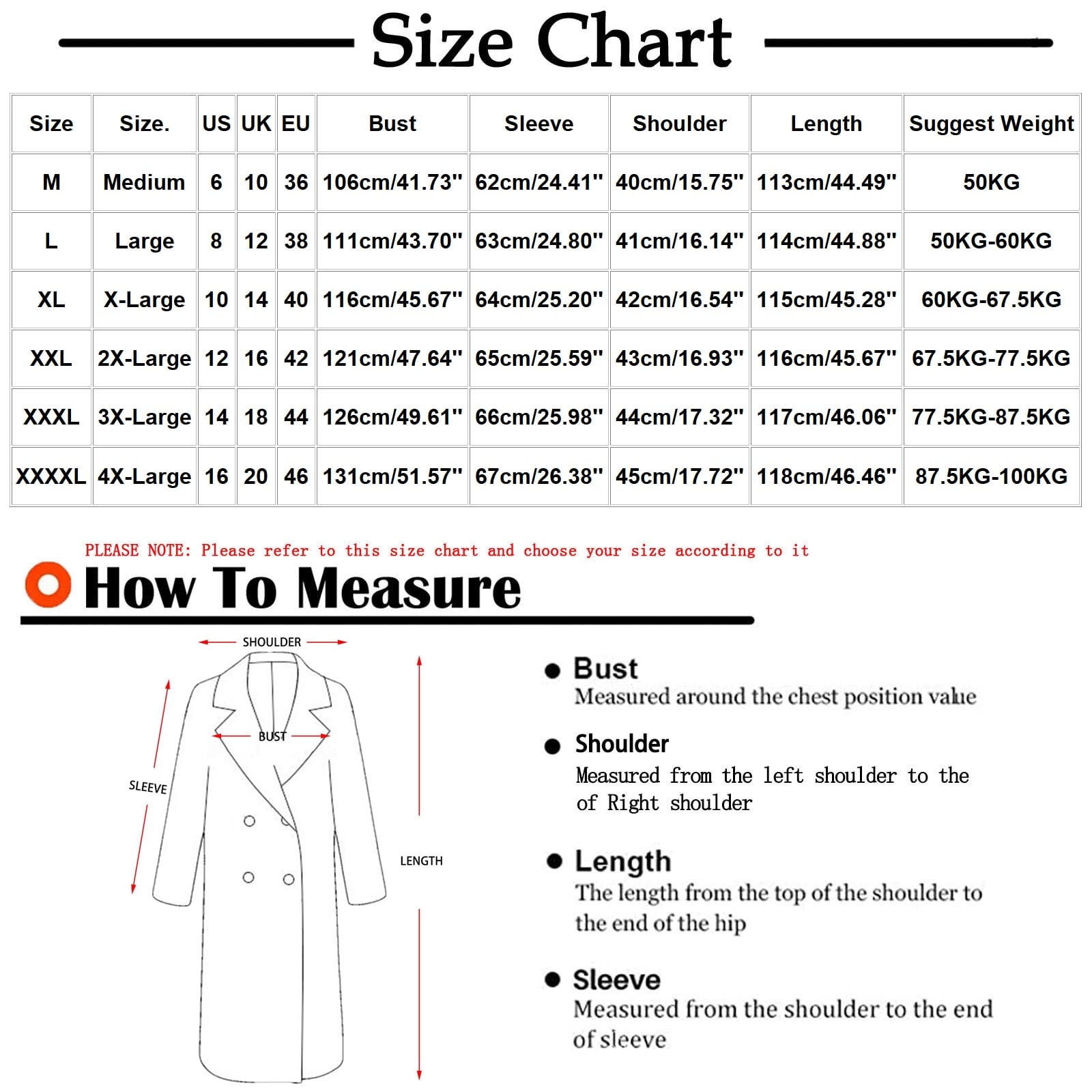 Puffer Jacket Size Coat Measurements Jsaierl Puffer Jacket For