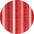thumbnail image 1 of Ahgly Company Indoor Round Oriental Red Traditional Area Rugs, 3' Round, 1 of 4
