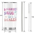 thumbnail image 2 of Anesthesia Gifts, Christmas Appreciation Graduation Gifts for Anesthesiologist, 20oz Stainless Steel Tumbler with Lid Straw, 2 of 6