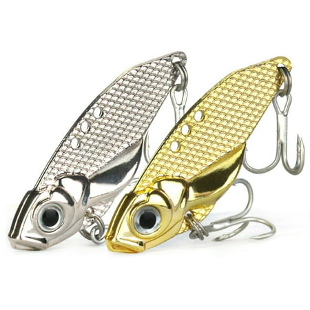 Walbest 1.9 Artificial Fishing Lure Easily Throw Attract Fish Quick Sinking Metal Topwater Bass Fishing Lure