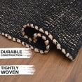 thumbnail image 4 of Eileen Farmhouse Black Area Rug 8' x 10' Rectangle, 4 of 5