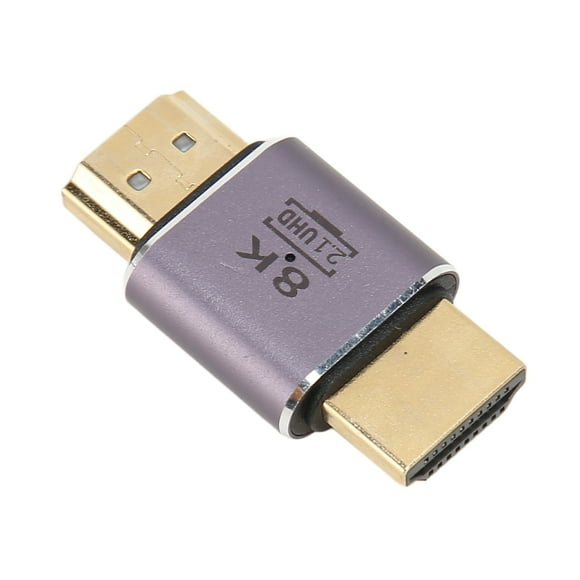 8K HD Multimedia Interface Extender, Male To Male HD Multimedia Interface Connector Aluminum Alloy with Indicator for Projector