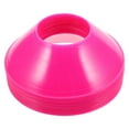 thumbnail image 4 of 20 conos de fútbol rosas: discos de entrenamiento de agilidad para fútbol, baloncesto y patinaje. Pequeños conos de plástico de 12,5 cm para entrenamiento deportivo., 4 of 7