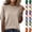 #03 Khaki, variant on Women's Regular Fit Tops Crew Neck Short Sleeve Wool Blend Sweater Shirts Fine Knit Lightweight Business Casual Summer Elegant Blouses, #03 Khaki, XXL