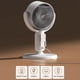 thumbnail image 3 of Ventilador de piso oscilante inteligente Ventilador eléctrico doméstico con control remoto (carga en inglés), 3 of 9