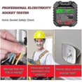 thumbnail image 3 of Outlet Tester Digital Display Electrical Socket Tester Automatic Electric Circuit Polarity, 3 of 5